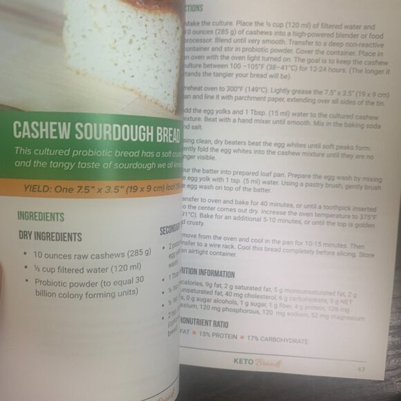 Keto Bread Cookbook - Picture 2 of 3